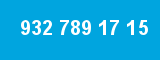 932 789 17 15